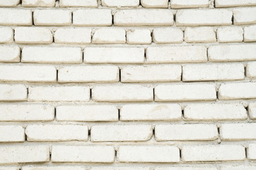 New yellow bricks wall closeup