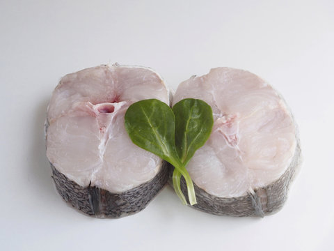 Raw Sliced Hake