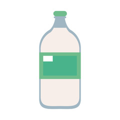bottle with blank label icon image