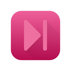 Matte Long Shadow App-Icon