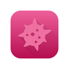 Matte Long Shadow App-Icon