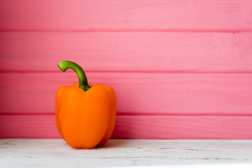 Vegetable on a white wooden background