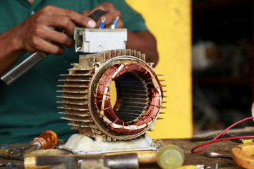 Repairing the engine