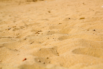 Fototapeta na wymiar Photo of sand on the beach in the form of waves