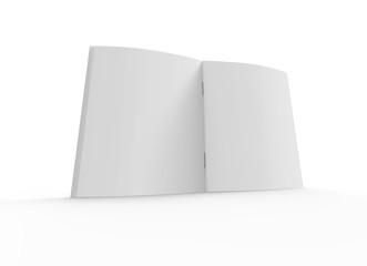 blank brochure design