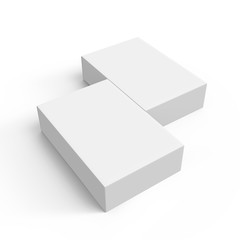 blank boxes design