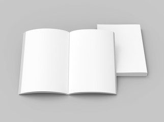 Fototapeta premium blank books design