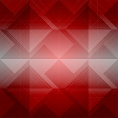 Abstract red geometric polygonal background