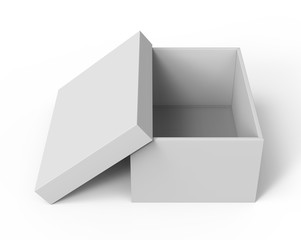 blank paper box