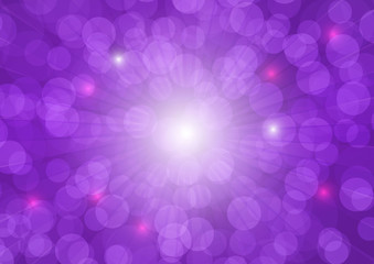 purple bokeh abstract vector background