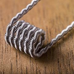 variety of vaping coils for electronic cigarette or e cig and vape devices.