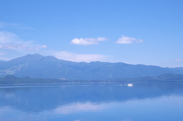 田沢湖　遊覧船