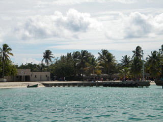 Fototapeta na wymiar république dominicaine dominican repubic island 