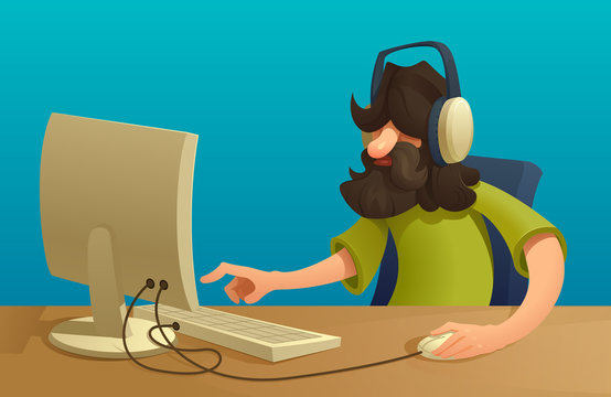 Programmeror  manager working
