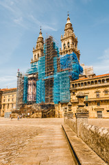 Santiago's Cathedral main facade