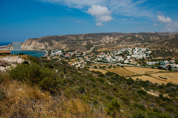 Fototapeta na wymiar Pissouri village. Cyprus