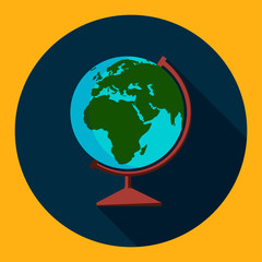 Colorful globe icon