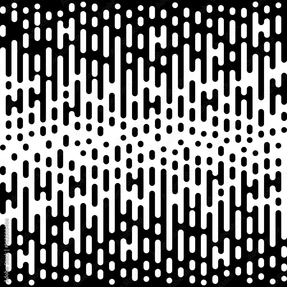 Poster vector halftone transition abstract wallpaper pattern.