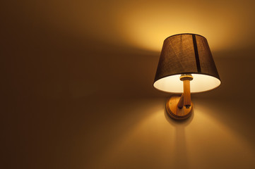 Warm lamp light