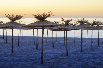 Early sea beach