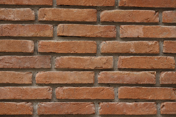 Fototapeta premium Brick wall background, Wallpaper made out of bricks, Brick wall texture