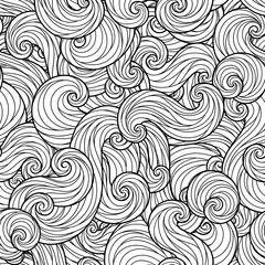 Seamless Pattern for coloring book. - 162514818