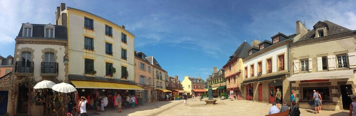 Naklejka na ściany i meble la ville close à Concarneau finistère french