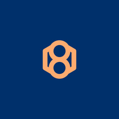 eight logo design