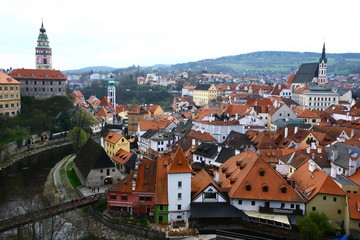 Cesky Krumlov is one of the most picturesque towns in Europe.  It is a small city in the south Bohemian Region of the Czech Republic.