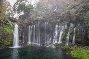 shiraioto water fall,soft focus