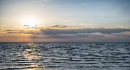 Obraz premium sunset on the sea