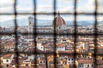 Basilica di Santa Maria del Fiore cathedral in Florence, Tuscany, Italy