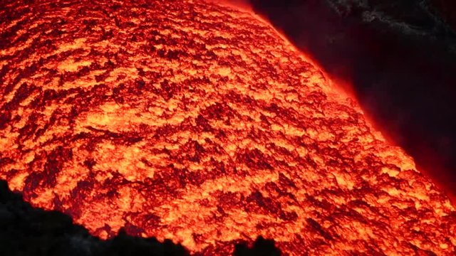Effusive Activity at Mount Etna Volcano 