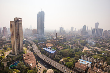 Fototapeta na wymiar View over Mumbai