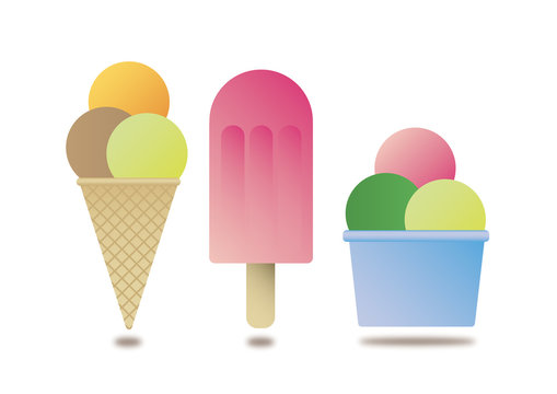 in gelateria