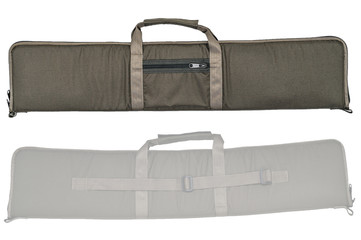 Bag for concealed carry of submachine gun. Isolated