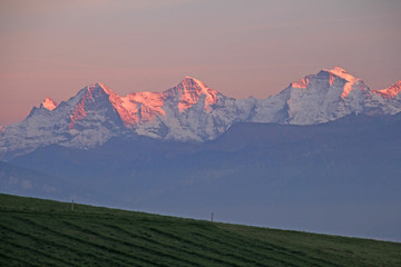 Berner Alpen, Eiger / Mönch / Jungfrau, Schweiz