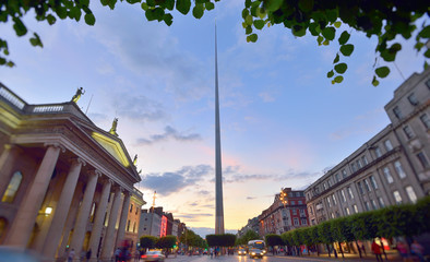 Dublin, Ireland center symbol