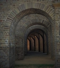 Fototapeta na wymiar Old Stone Archway