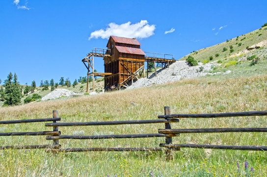 Old Mine Near Creede, Colorado