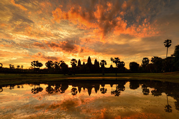 Fototapeta na wymiar Angkor Wat ,Cambodia
