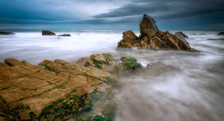 Silky Sea at El Matador Beach, California