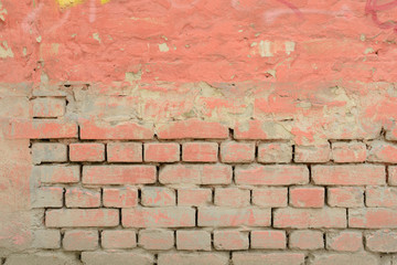 Brick texture with scratches and cracks