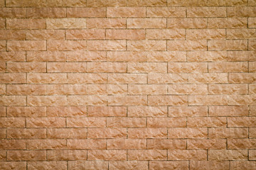 brown brick wall background. 