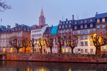 Obraz premium Strasbourg. Quay St. Nicholas.