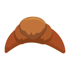 Delicious french croissant