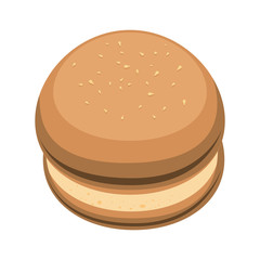 Hamburger bread product