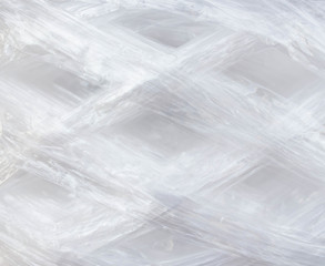 coil of plastic rope