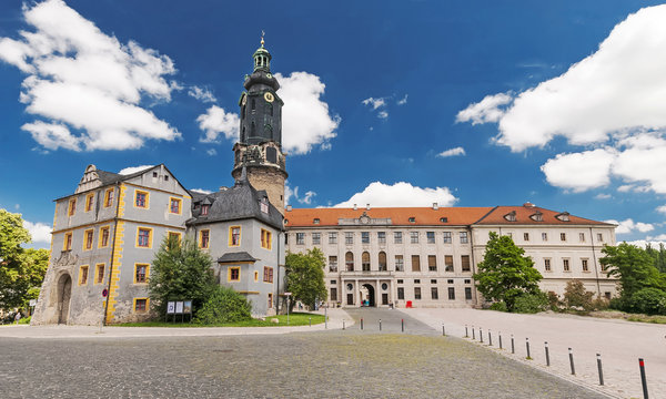 Das Stadtschloss von Weimar, Th&uuml;ringen