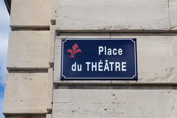 Place du Theatre in Lille
